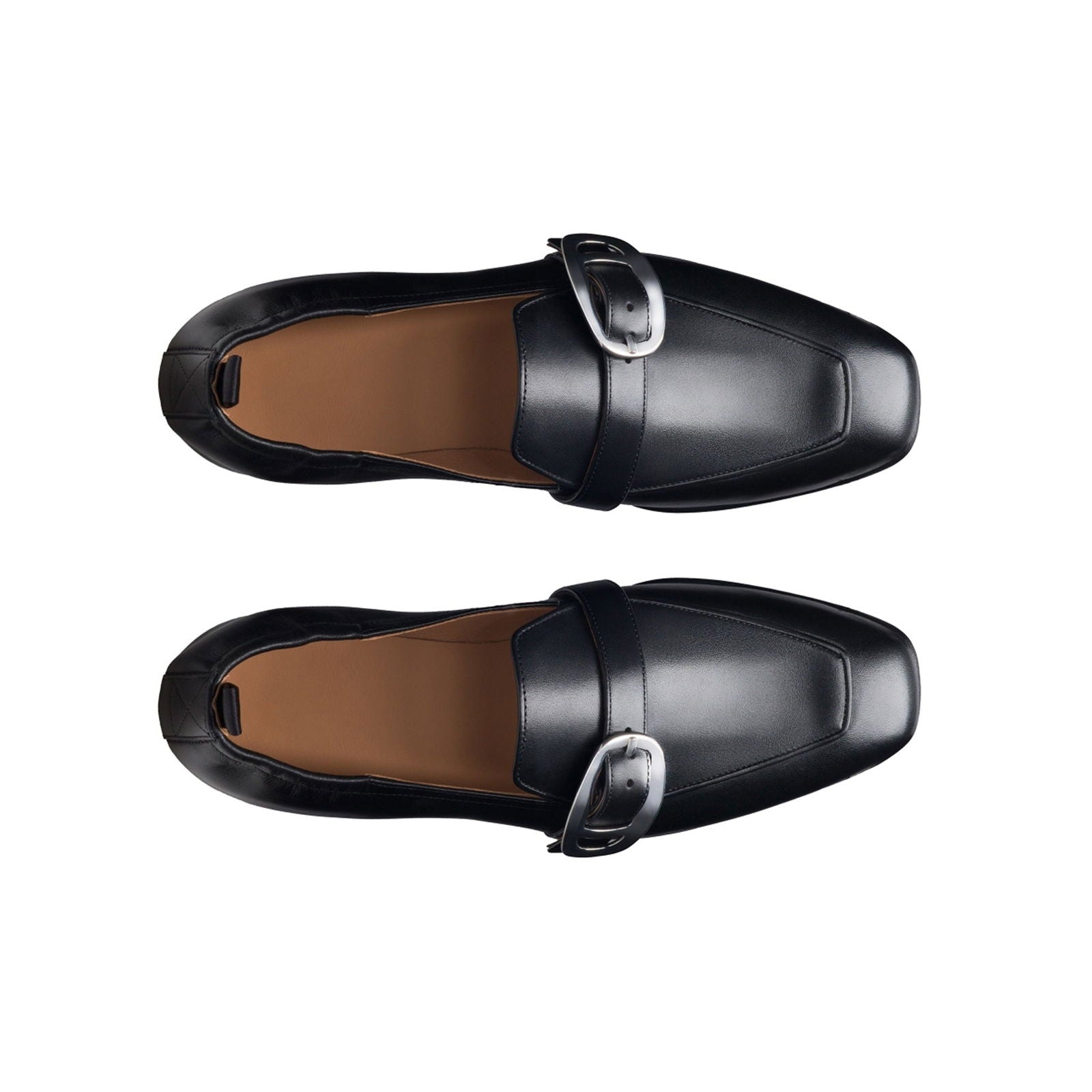 Bella Moval Black - Milanese Leather