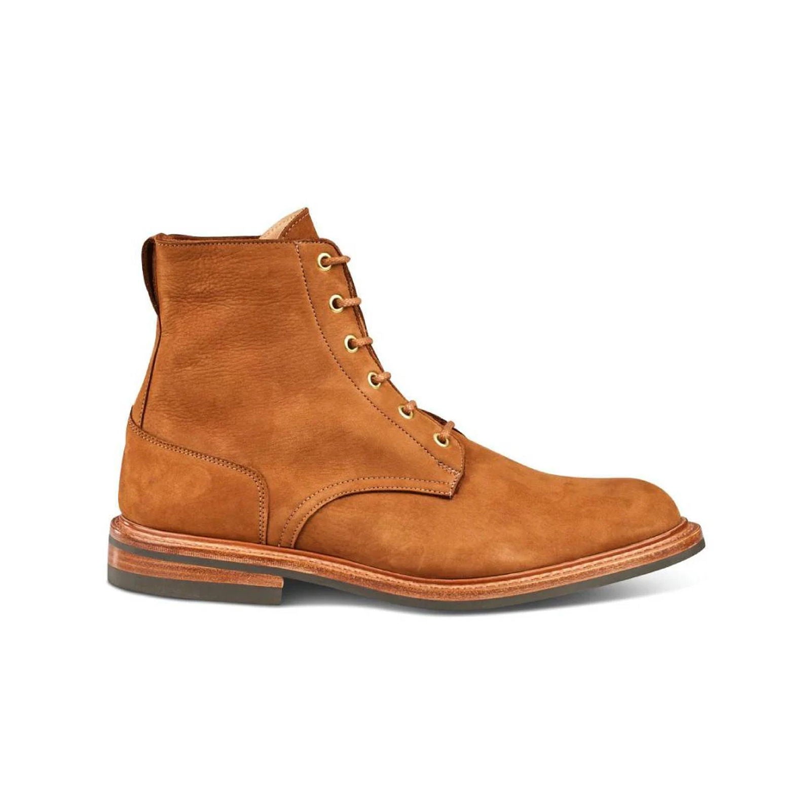 Bernwood Logger Boot Whisky Hydro Nubuck - Milanese Leather