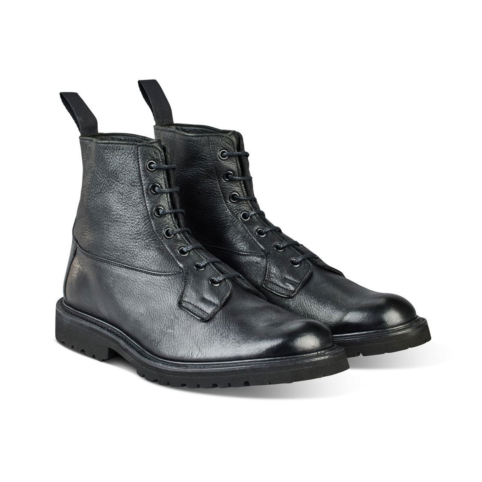 Burford Boot Black Olivvia Deerskin - Milanese Leather
