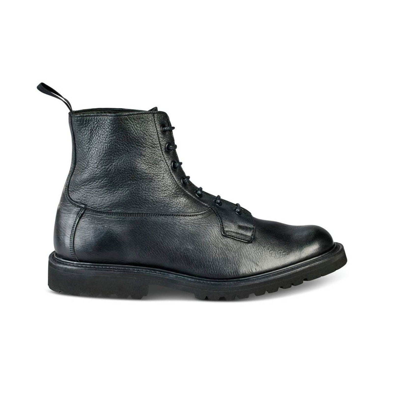 Burford Boot Black Olivvia Deerskin - Milanese Leather