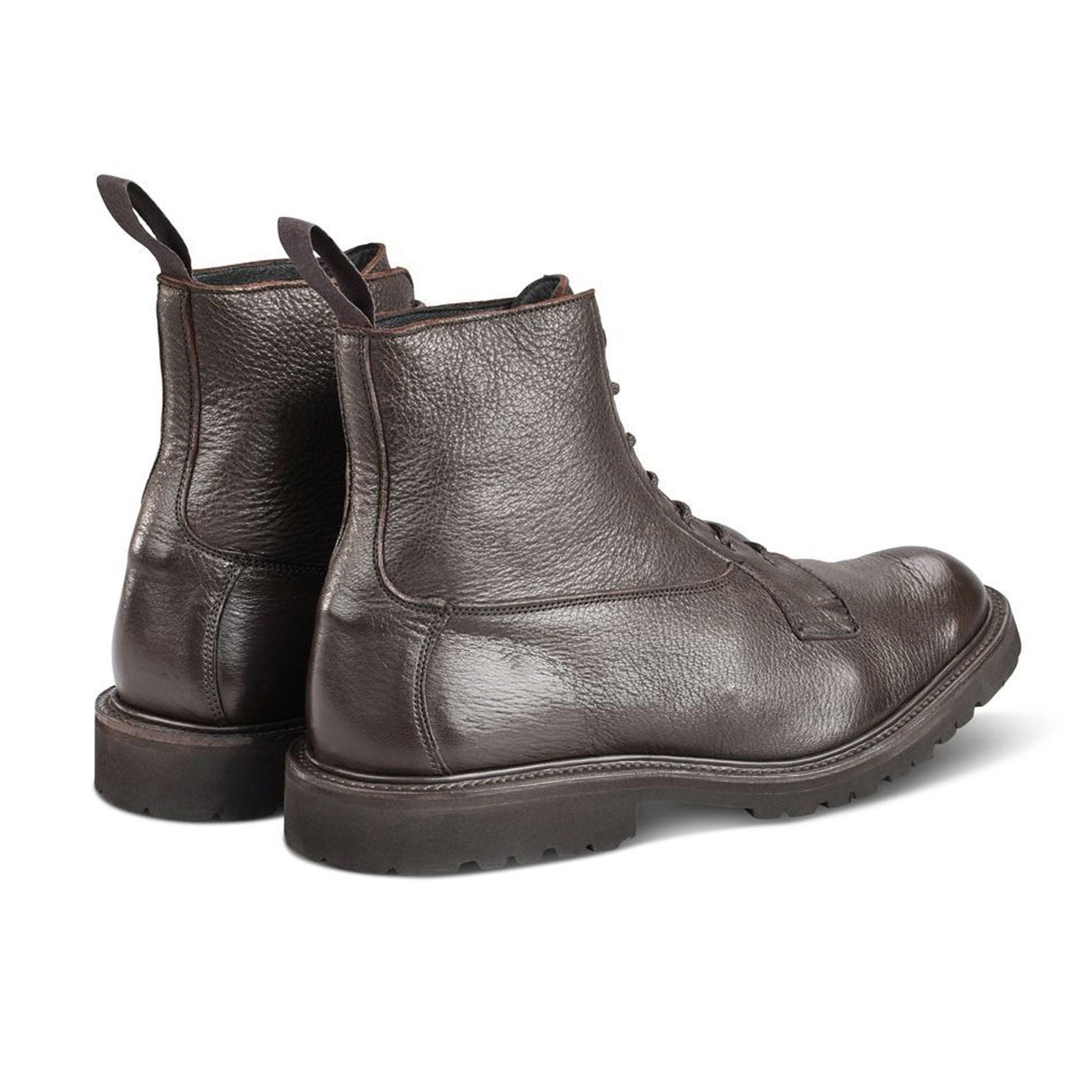Burford Boot Brown Olivvia Deerskin - Milanese Leather
