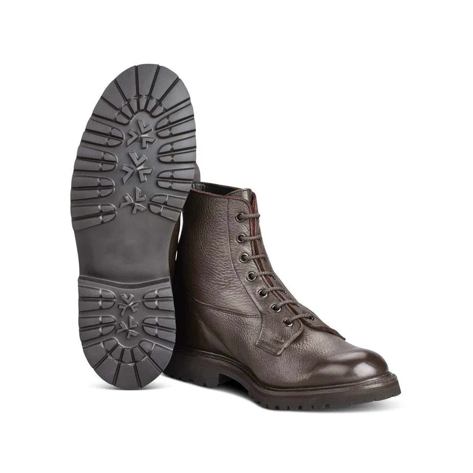 Burford Boot Brown Olivvia Deerskin - Milanese Leather