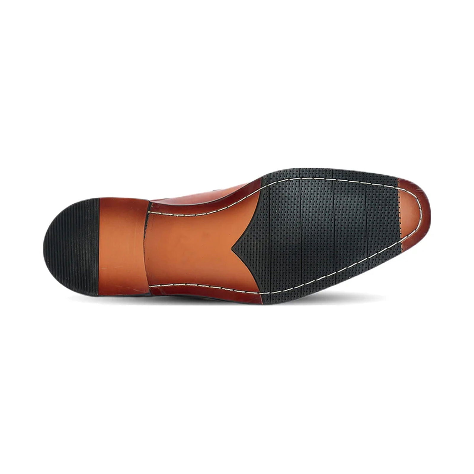 Classic Brown Monk Strap Shoes - Milanese Leather