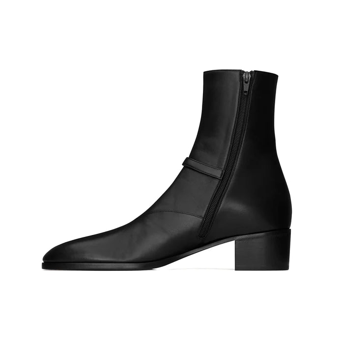 Elliott York Side Zip Boots - Milanese Leather
