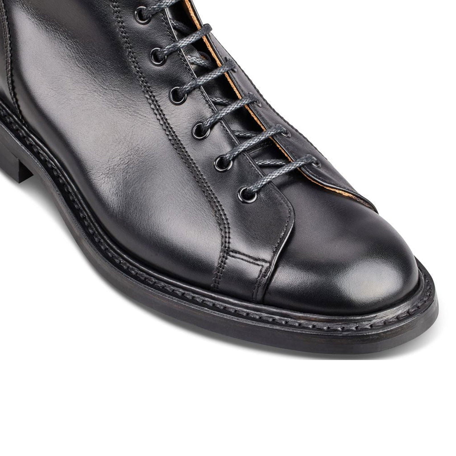 Ethan Monkey Boot Black Calf - Milanese Leather