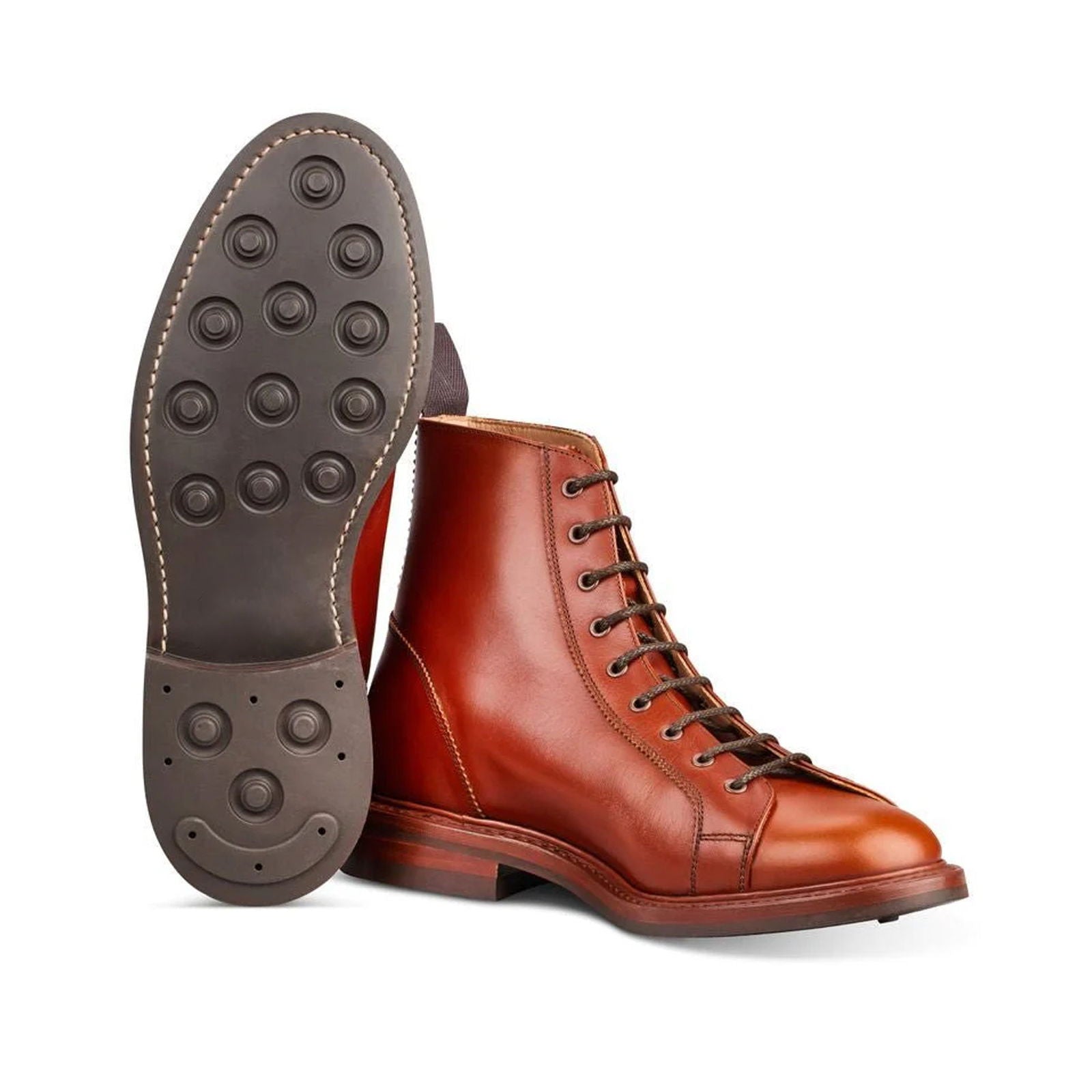Ethan Monkey Boot Marron Antique - Milanese Leather