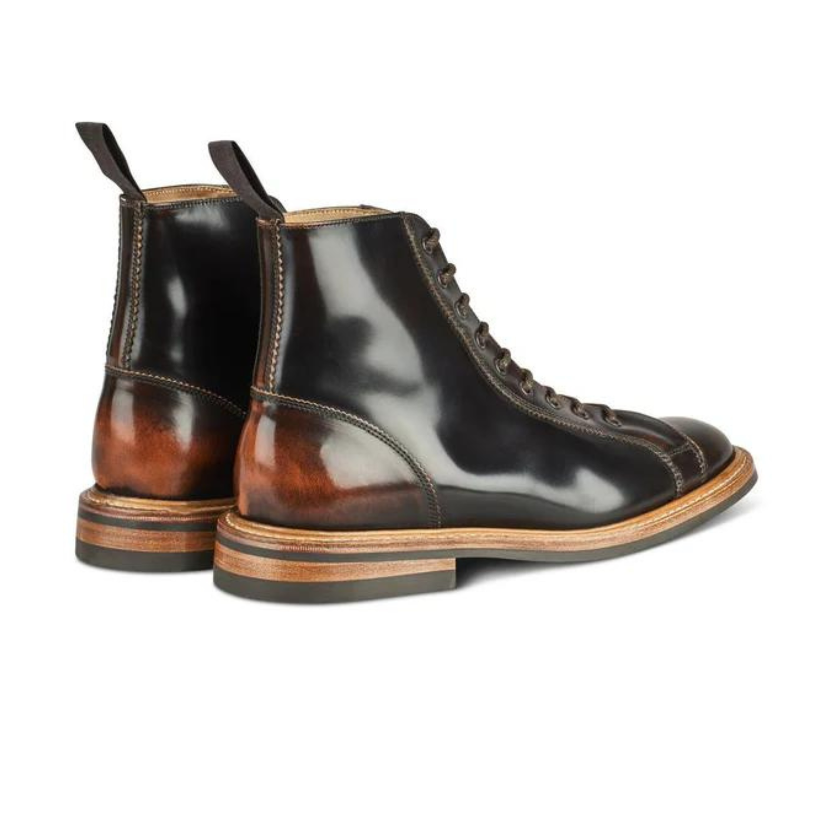 Ethan Monkey Boot Tan Bookbinder - Milanese Leather