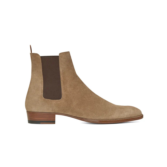 Flora Pugh Chelsea Boots - Milanese Leather