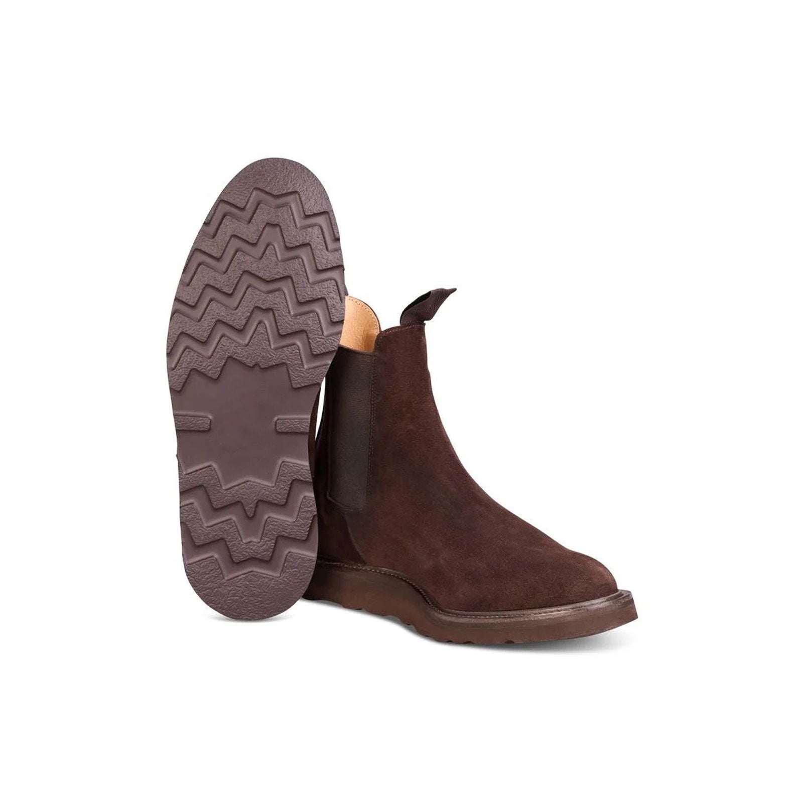 Gigio Jodhpur Boot Coffee Castorino Suede - Milanese Leather