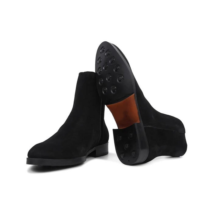 Harris Harrington Side Zip Boots - Milanese Leather