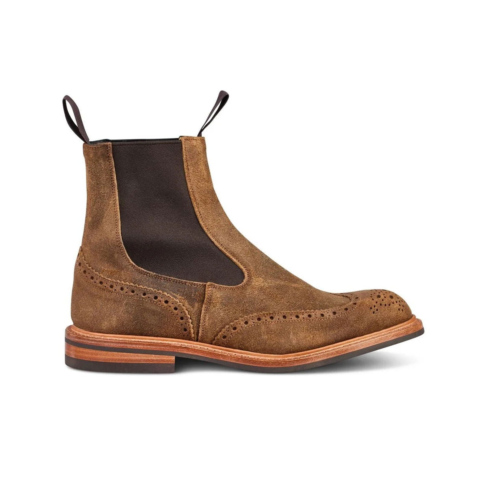 Henry Boot Peanut Reverse Suede - Milanese Leather