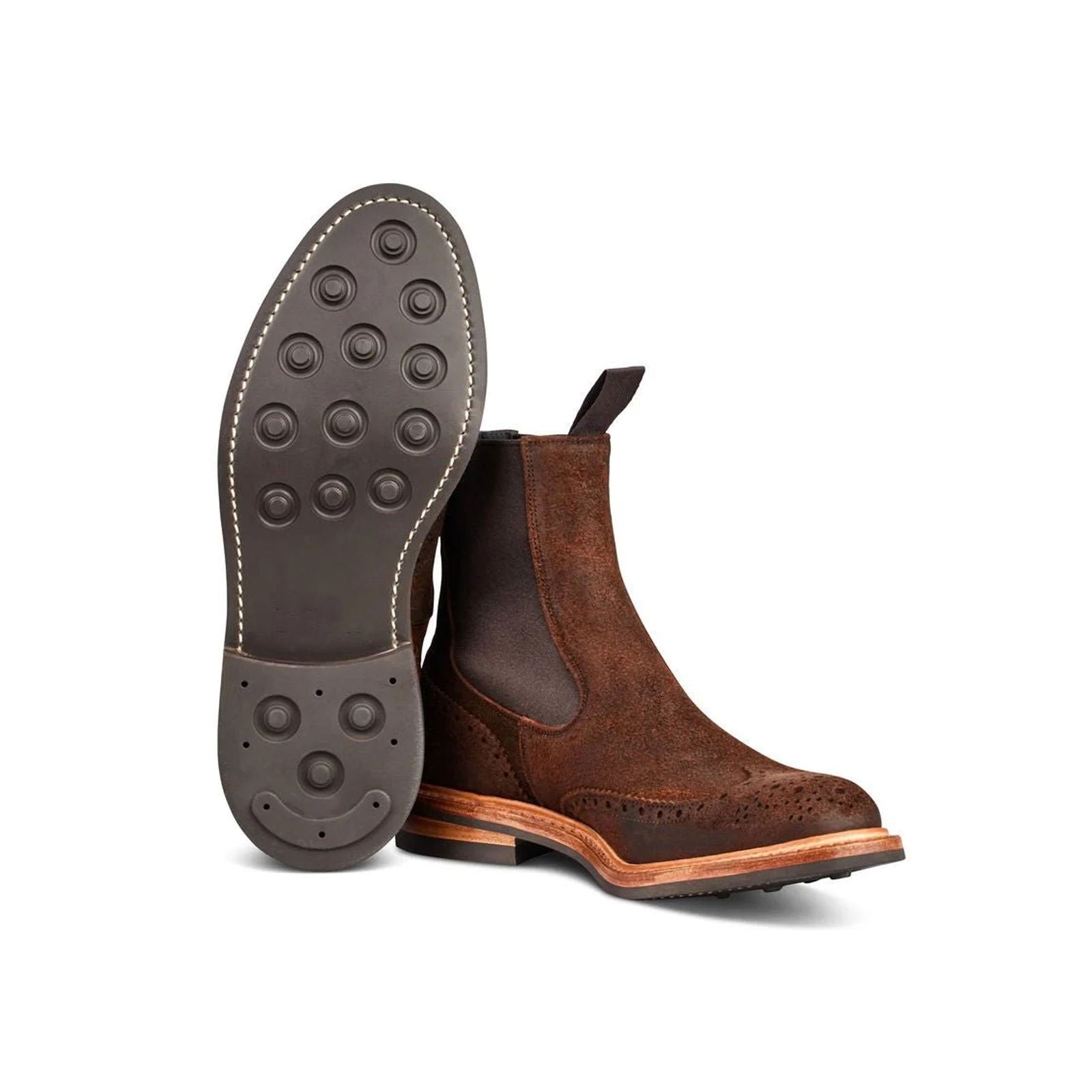 Henry Boot Ridge Reverse Suede - Milanese Leather