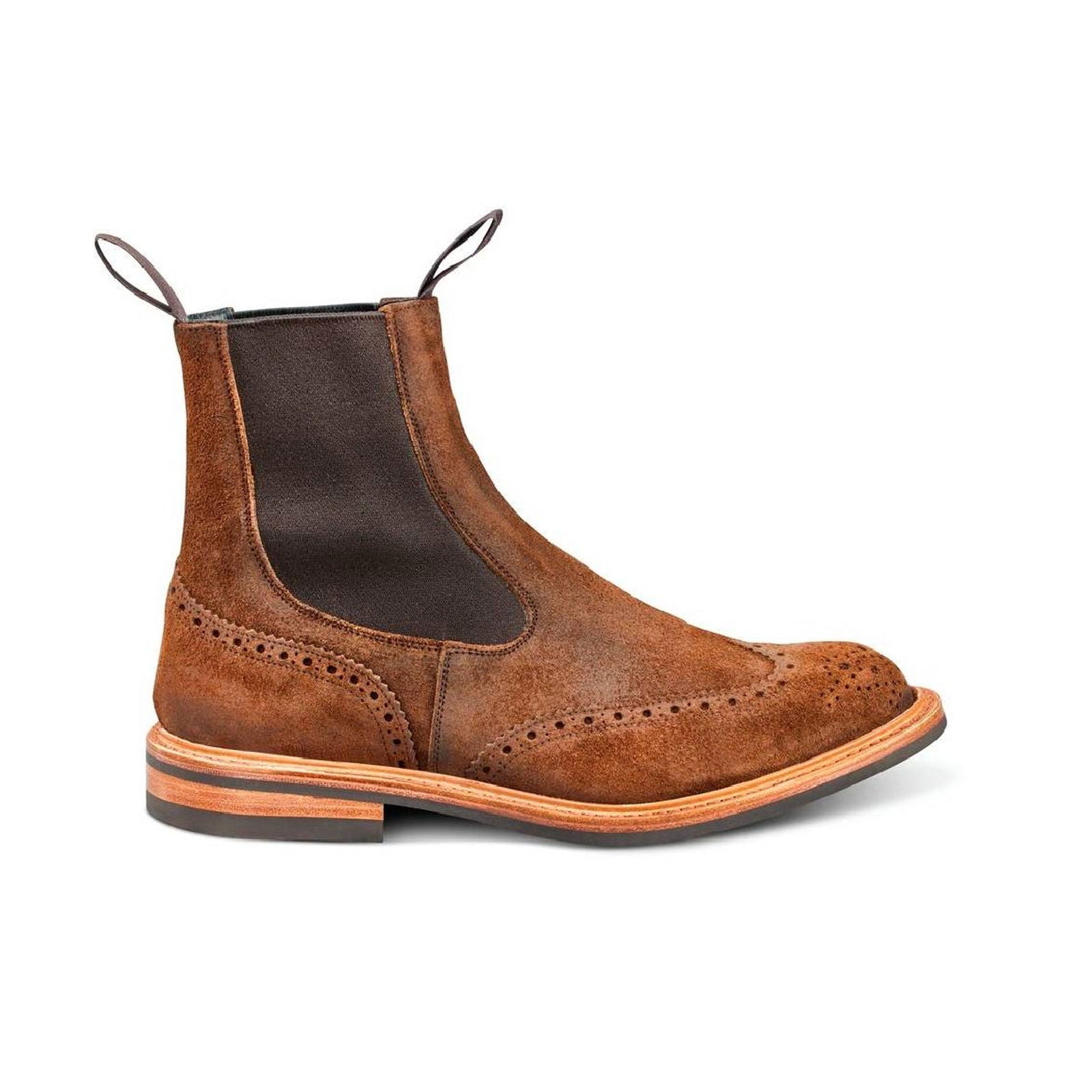 Henry Boot Snuff Reverse Suede - Milanese Leather