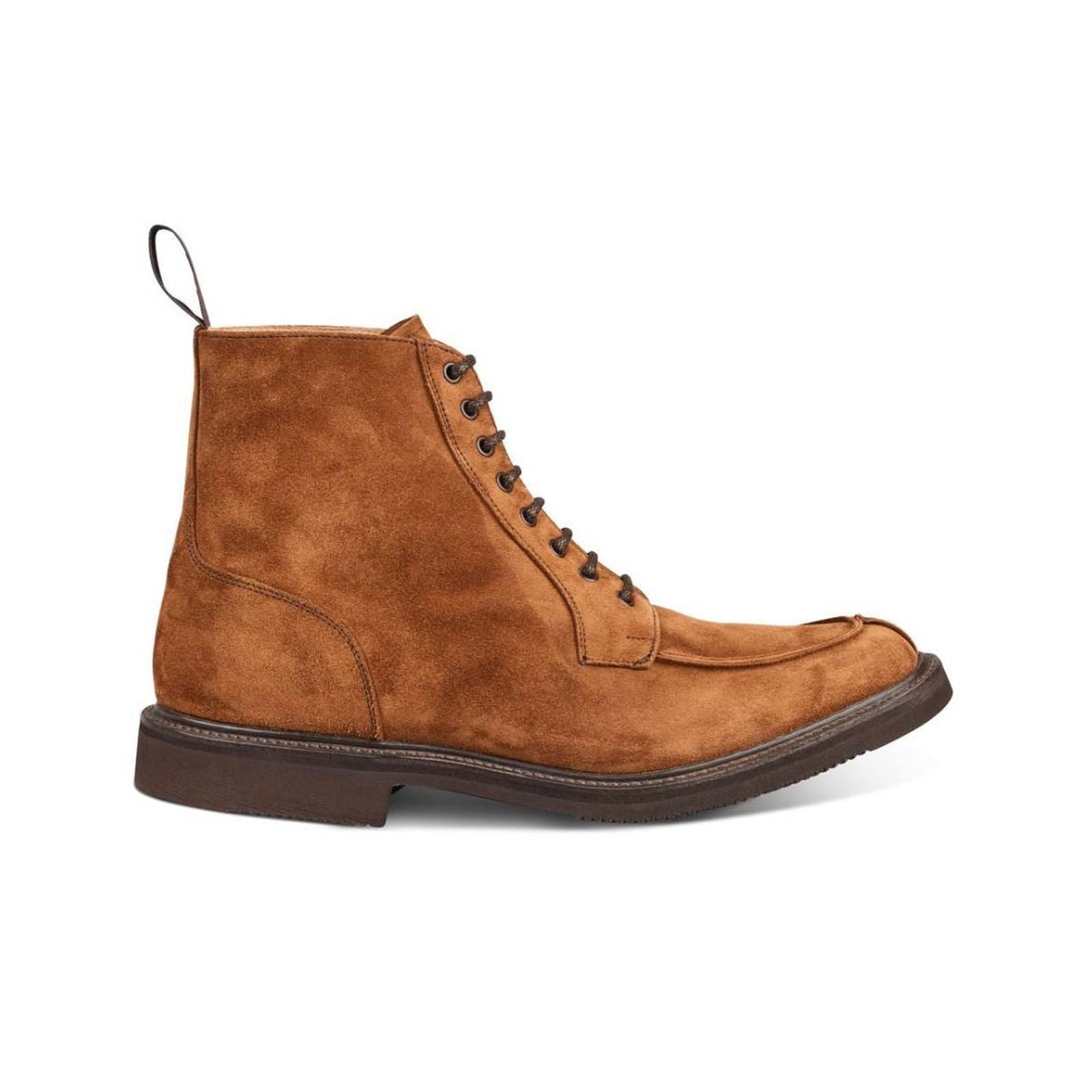 Lawrence Apron Front Derby Boot Cubana Suede - Milanese Leather