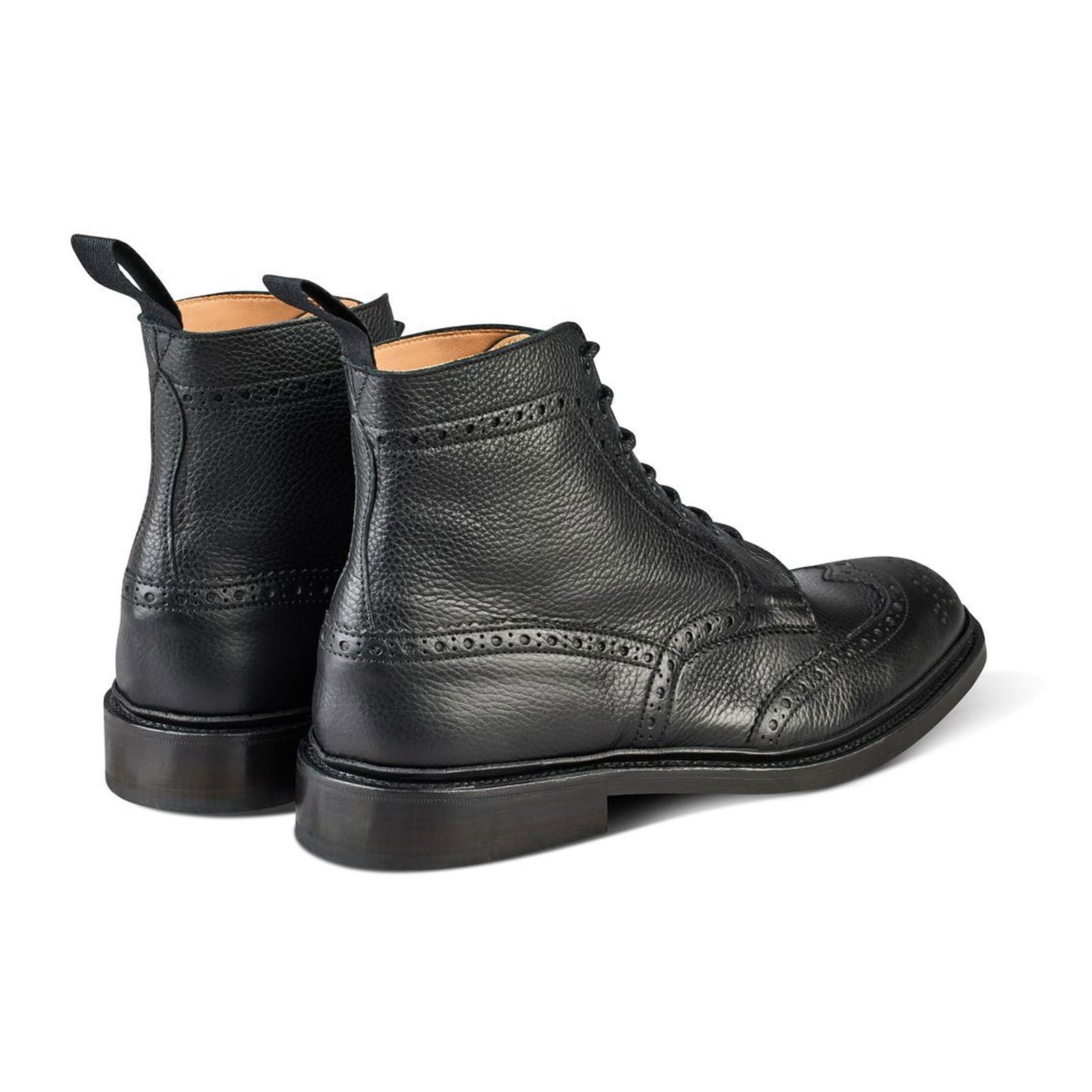 Lightweight Stow Boot Black Muflone - Milanese Leather