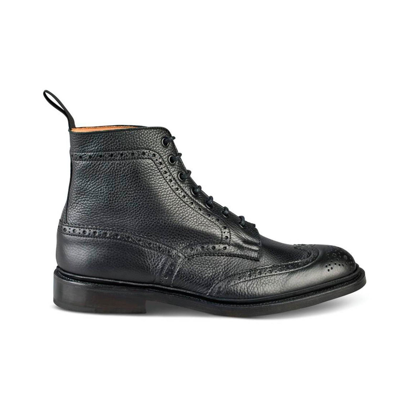 Lightweight Stow Boot Black Muflone - Milanese Leather