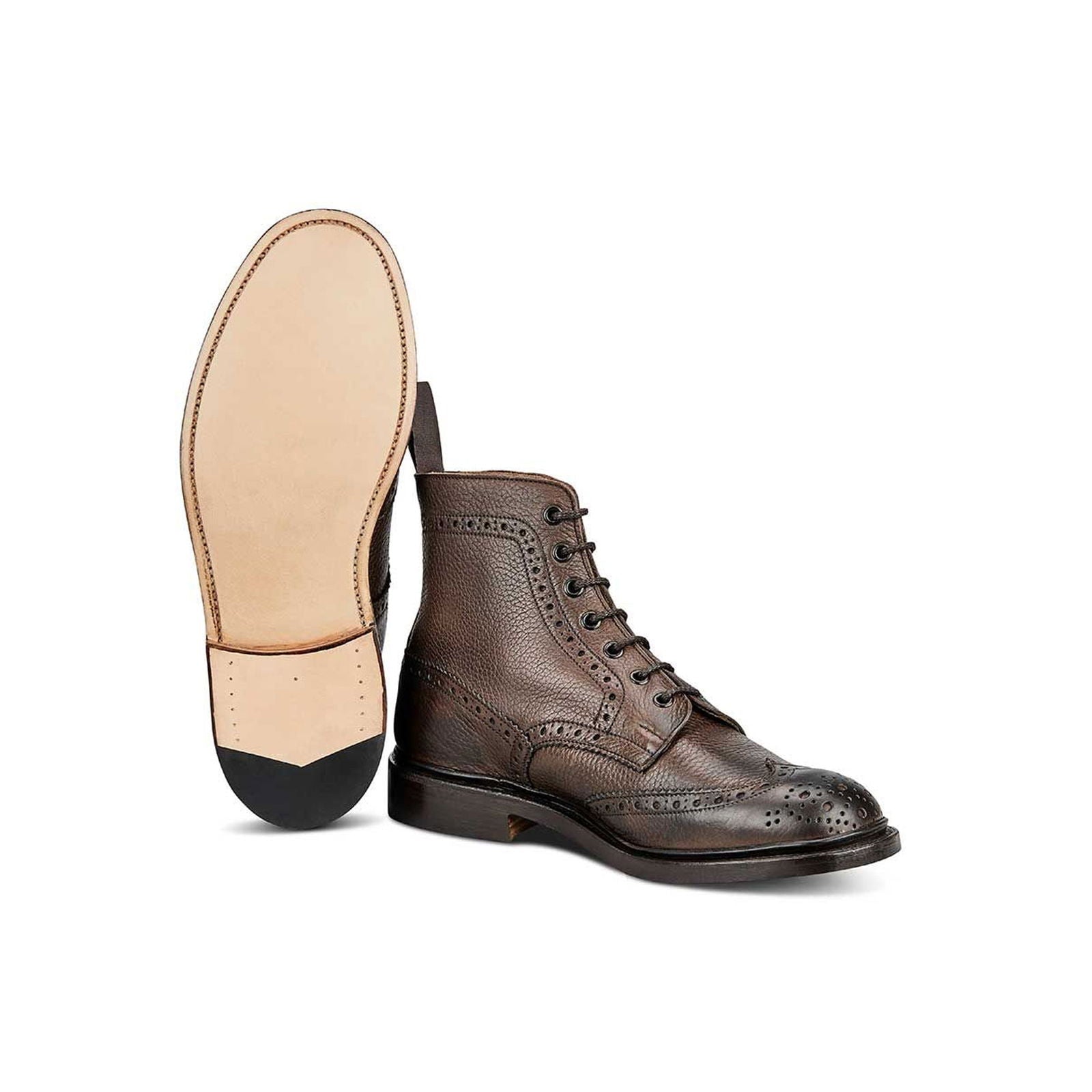 Lightweight Stow Boot Brown Muflone - Milanese Leather