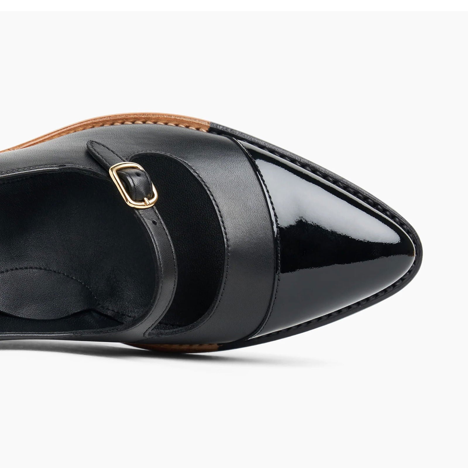 Miss Eliza High Heel Black - Milanese Leather