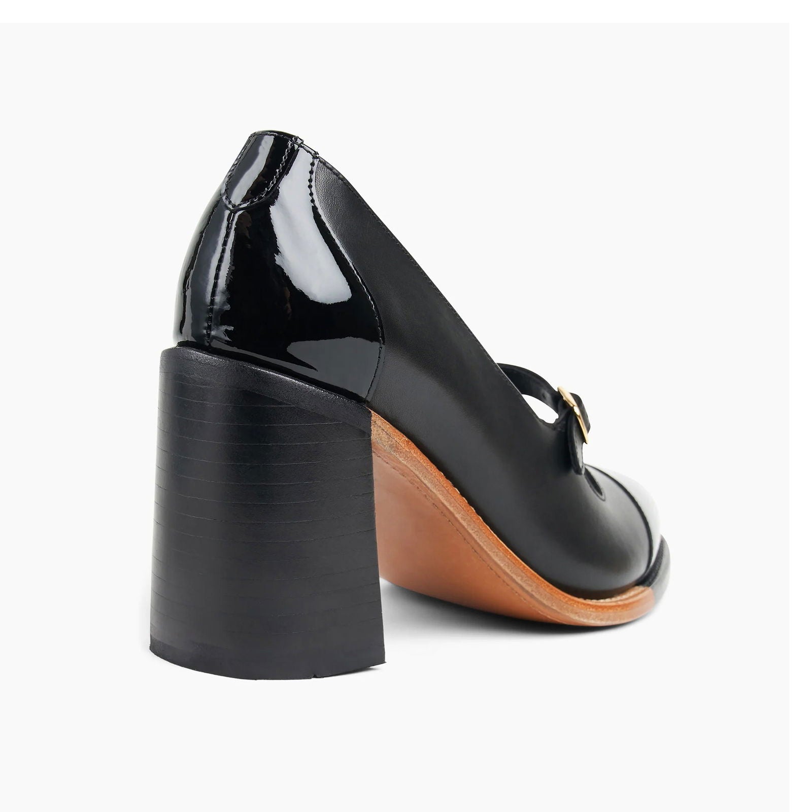 Miss Eliza High Heel Black - Milanese Leather