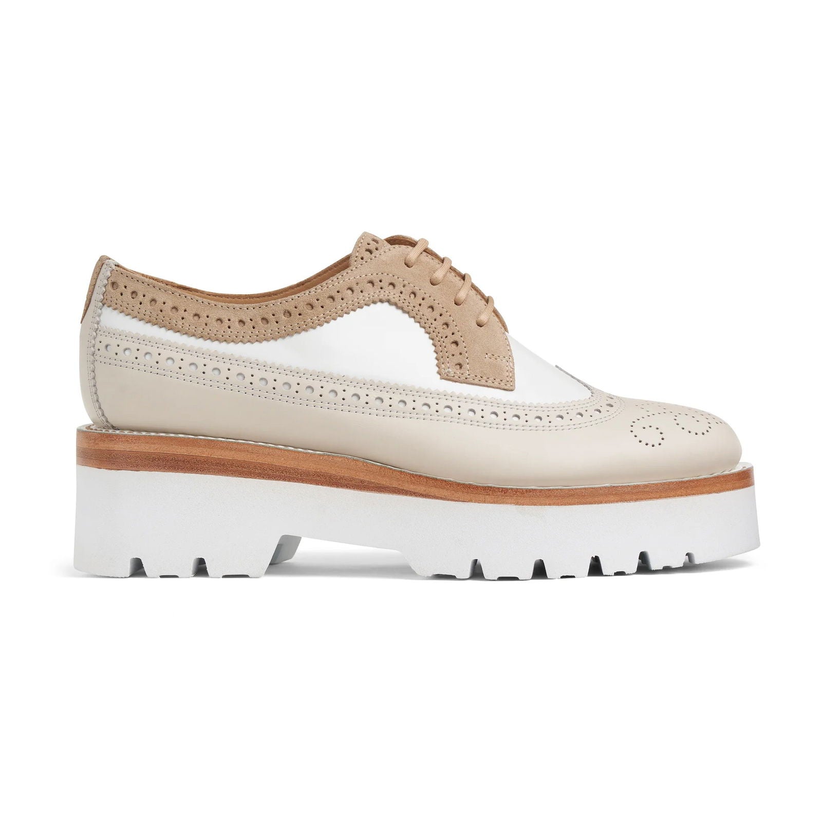 Miss Lucy Derby Biscotti - Milanese Leather