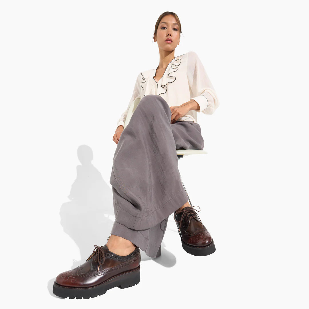 Miss Lucy Derby Multicolor - Milanese Leather