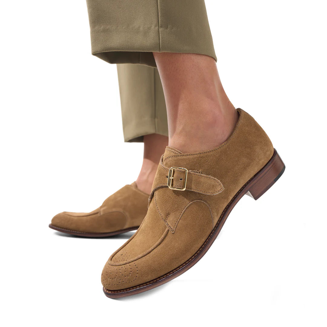 Mr. Georgie Monkstrap - Milanese Leather