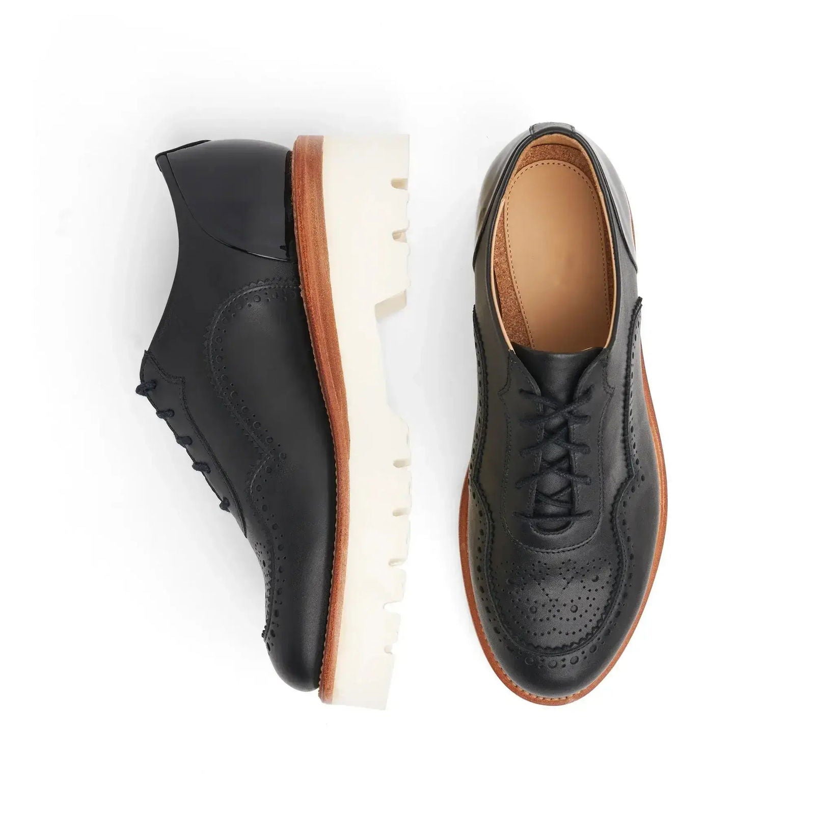 Ms. Elaine Oxford Black - Milanese Leather