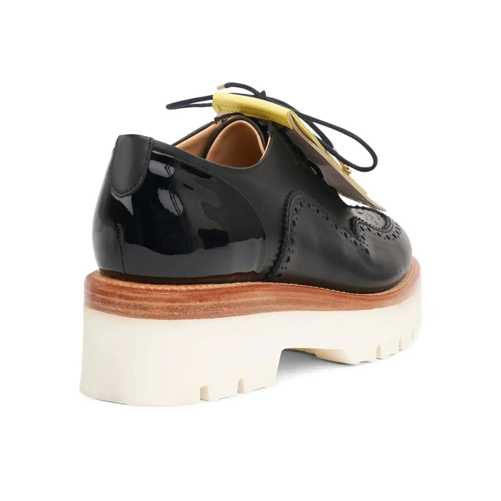 Ms. Elaine Oxford Black - Milanese Leather