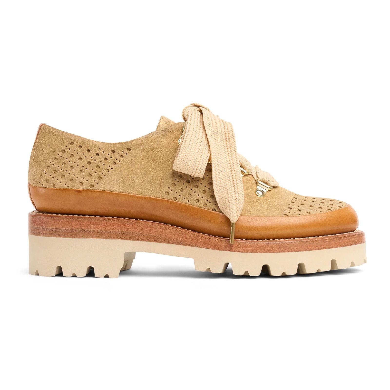Ms. Josephine Oxford Tan - Milanese Leather
