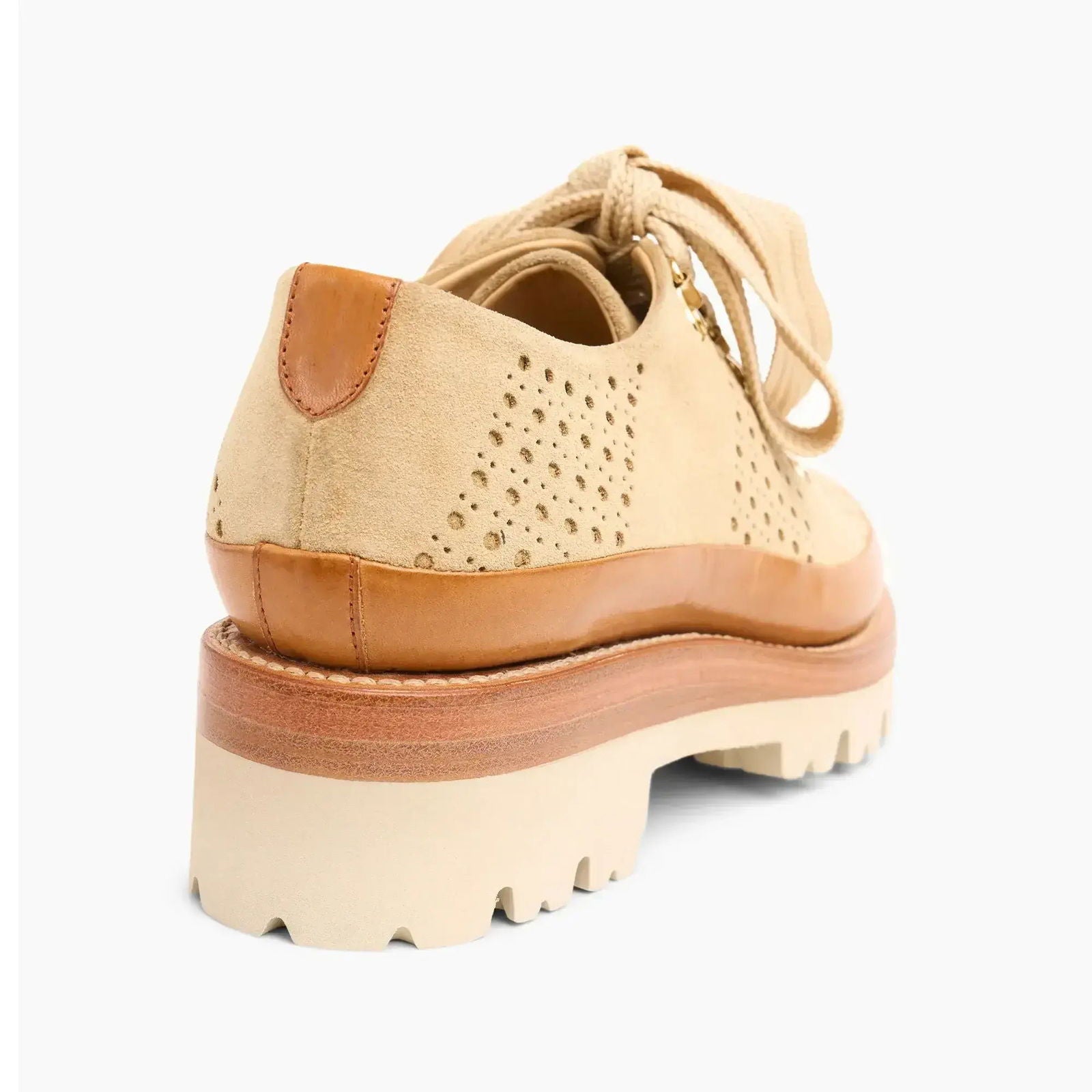 Ms. Josephine Oxford Tan - Milanese Leather