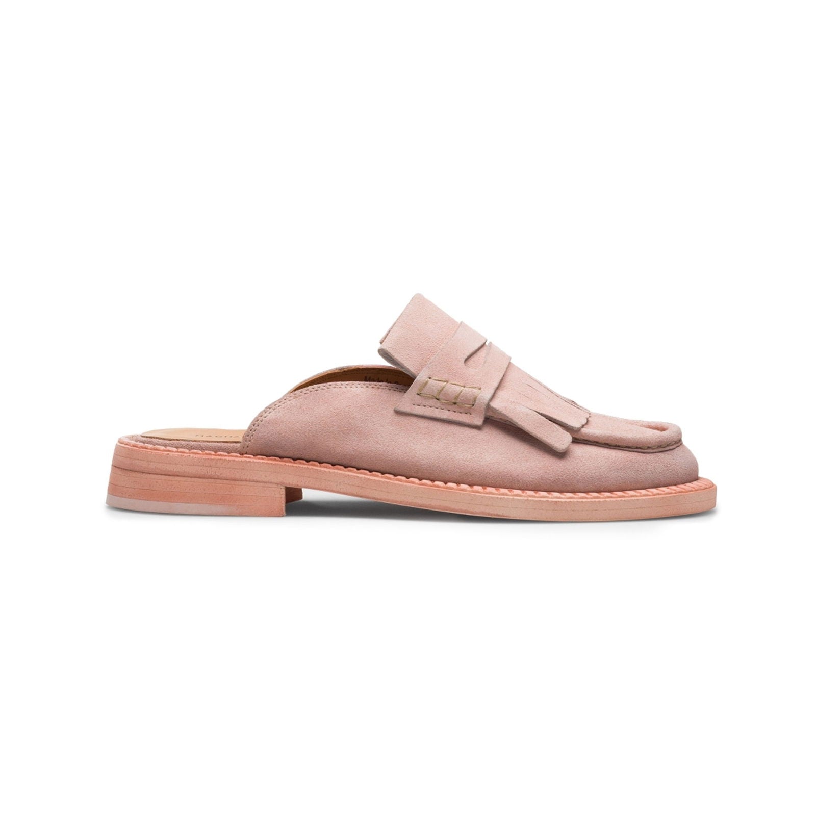 Oaklynn KT Mule Blush Suede - Milanese Leather