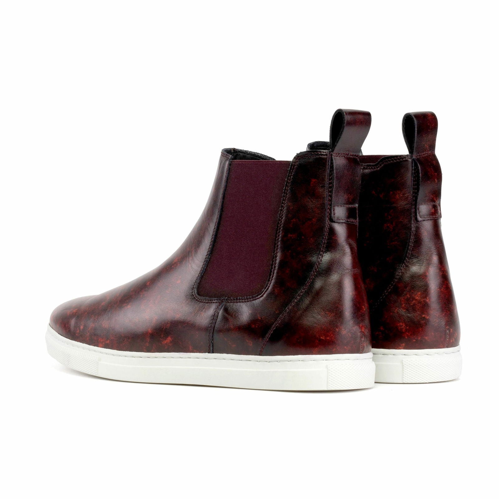 Patina Chelsea Sneaker Boots MARTY - Milanese Leather