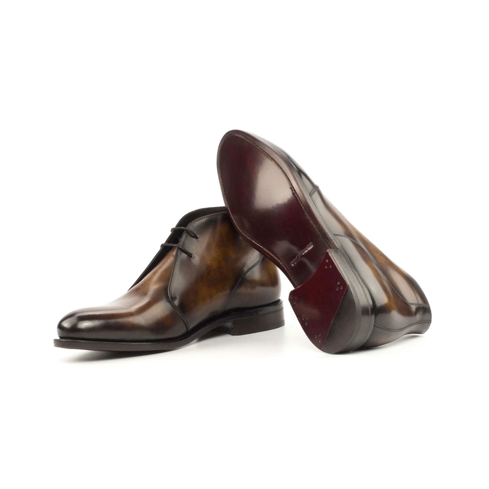 Patina Chukka Boots CARTER - Milanese Leather