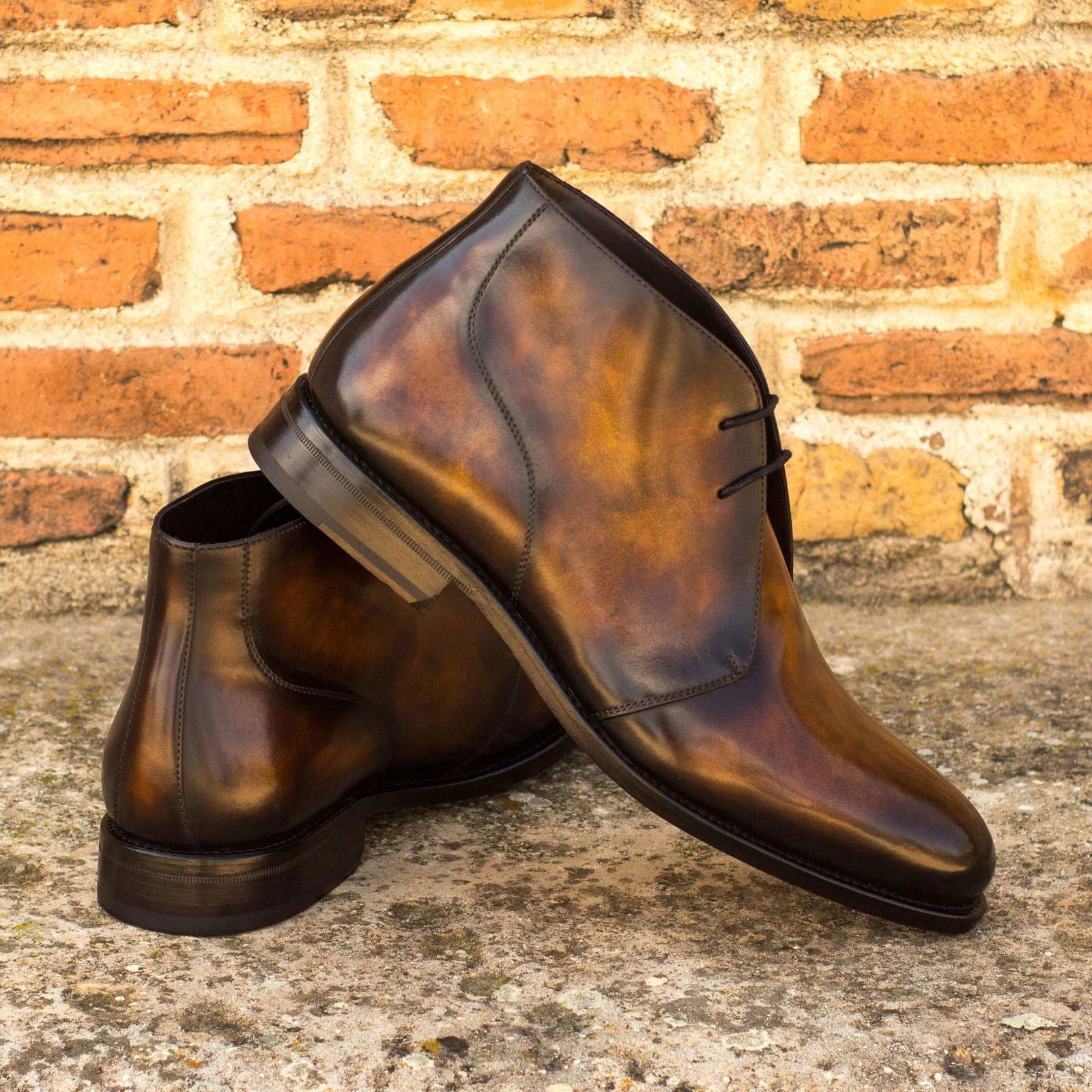 Patina Chukka Boots CARTER - Milanese Leather