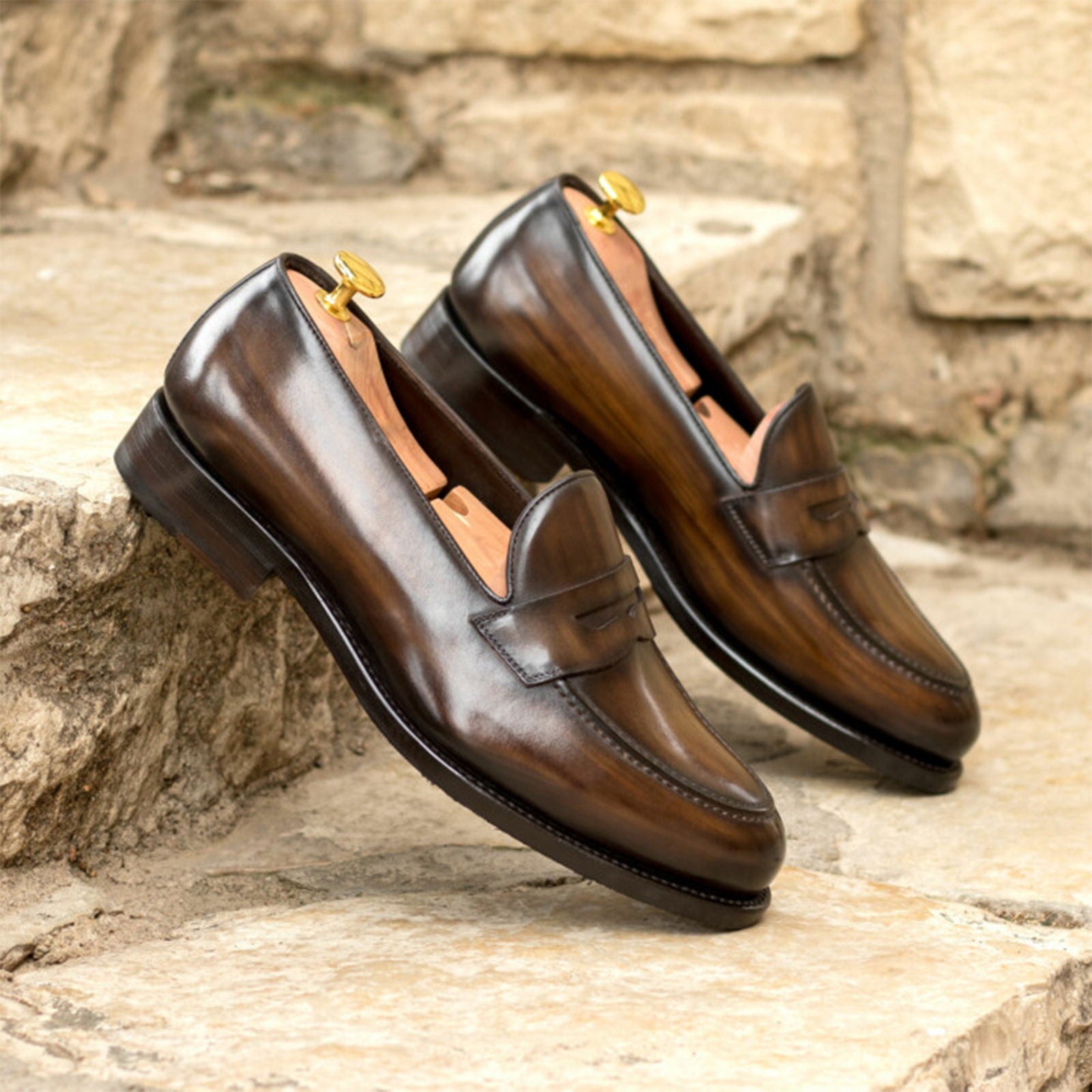 Patina Loafers MASON - Milanese Leather