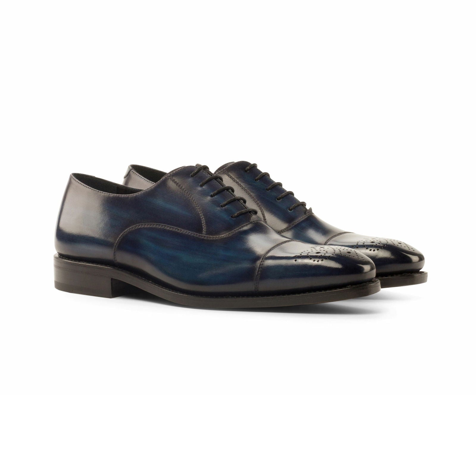 Patina Oxford Shoes COLBY - Milanese Leather