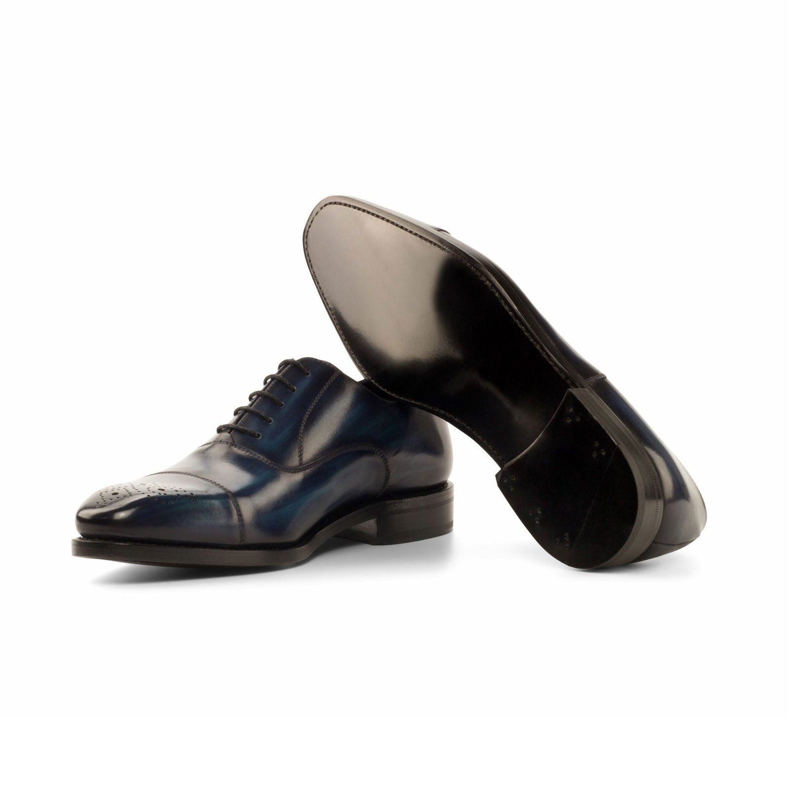 Patina Oxford Shoes COLBY - Milanese Leather