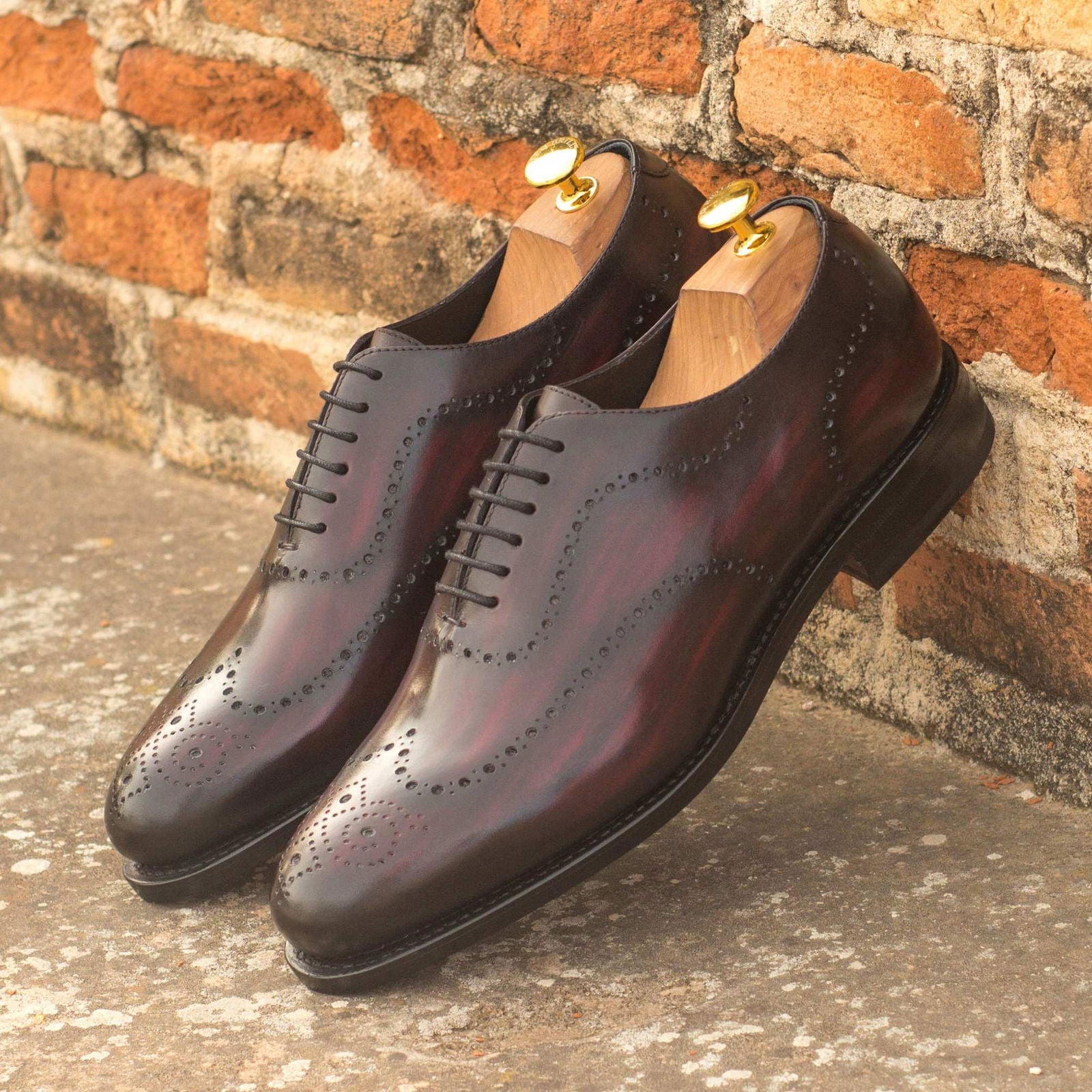 Patina WholeCut Shoes DIXON - Milanese Leather