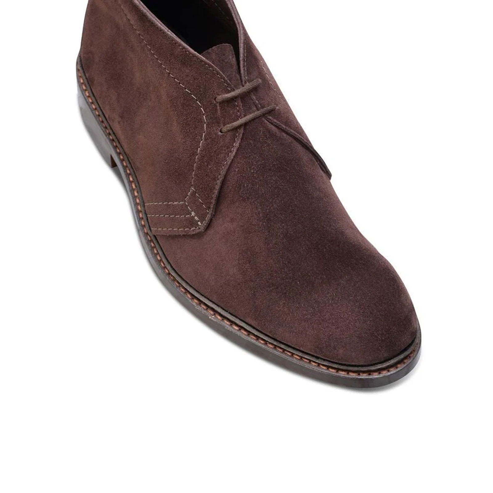 Polo Boot Coffee Castorino Suede - Milanese Leather