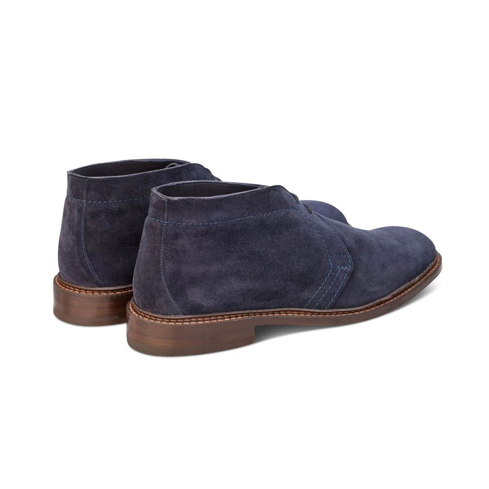 Polo Boot Navy Castorino Suede - Milanese Leather