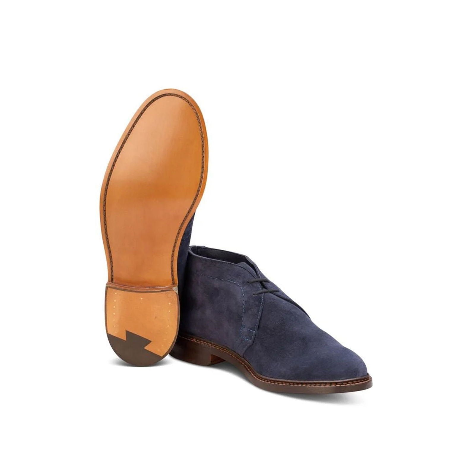 Polo Boot Navy Castorino Suede - Milanese Leather