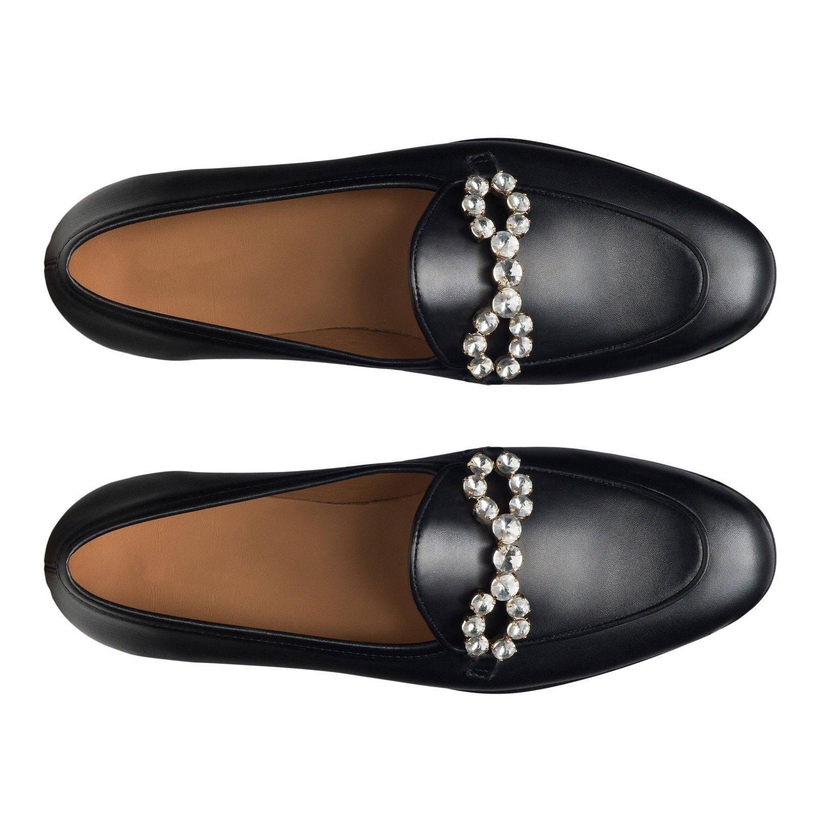 Sienna Royal Black - Milanese Leather