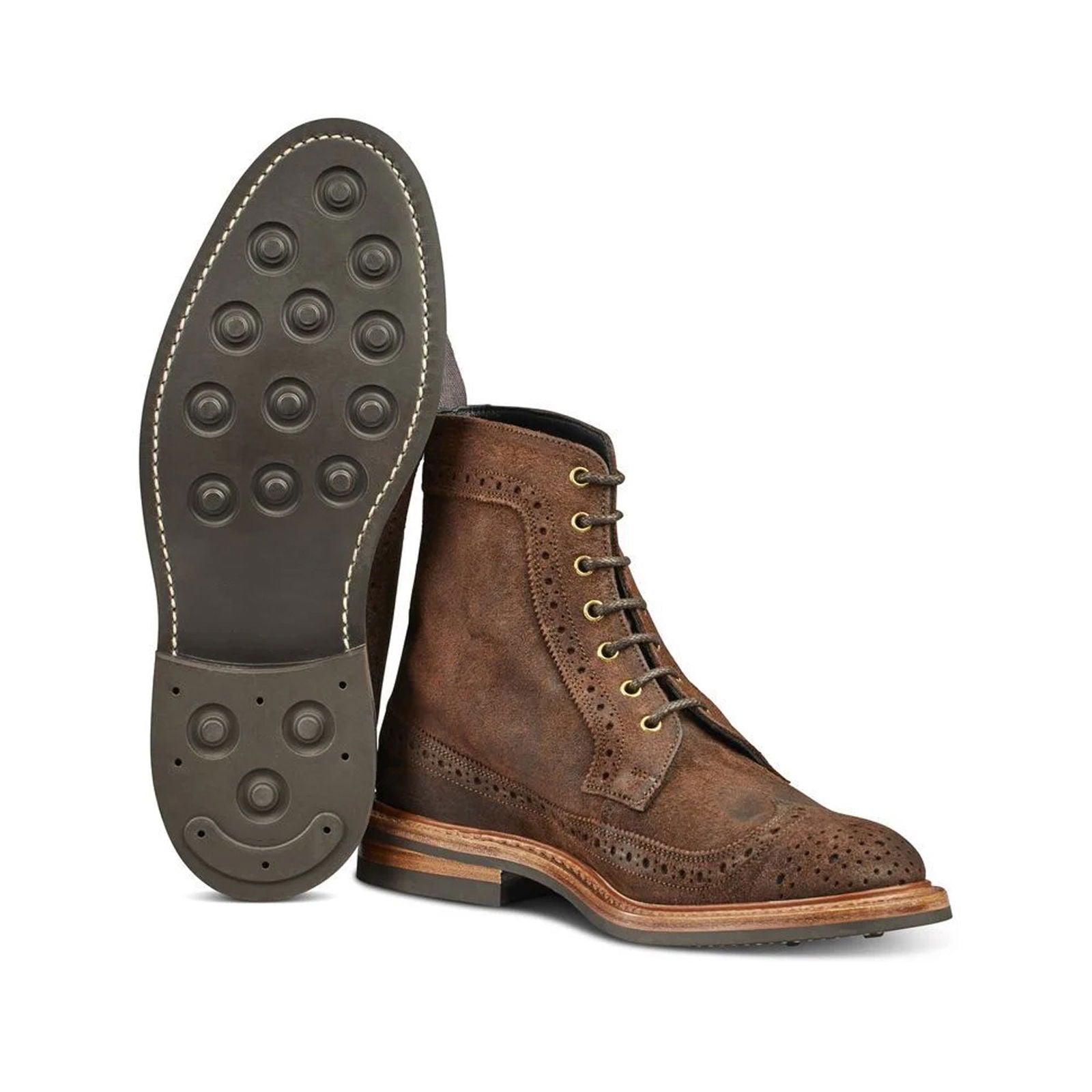 Simon Longwing Ridge Reverse Suede - Milanese Leather