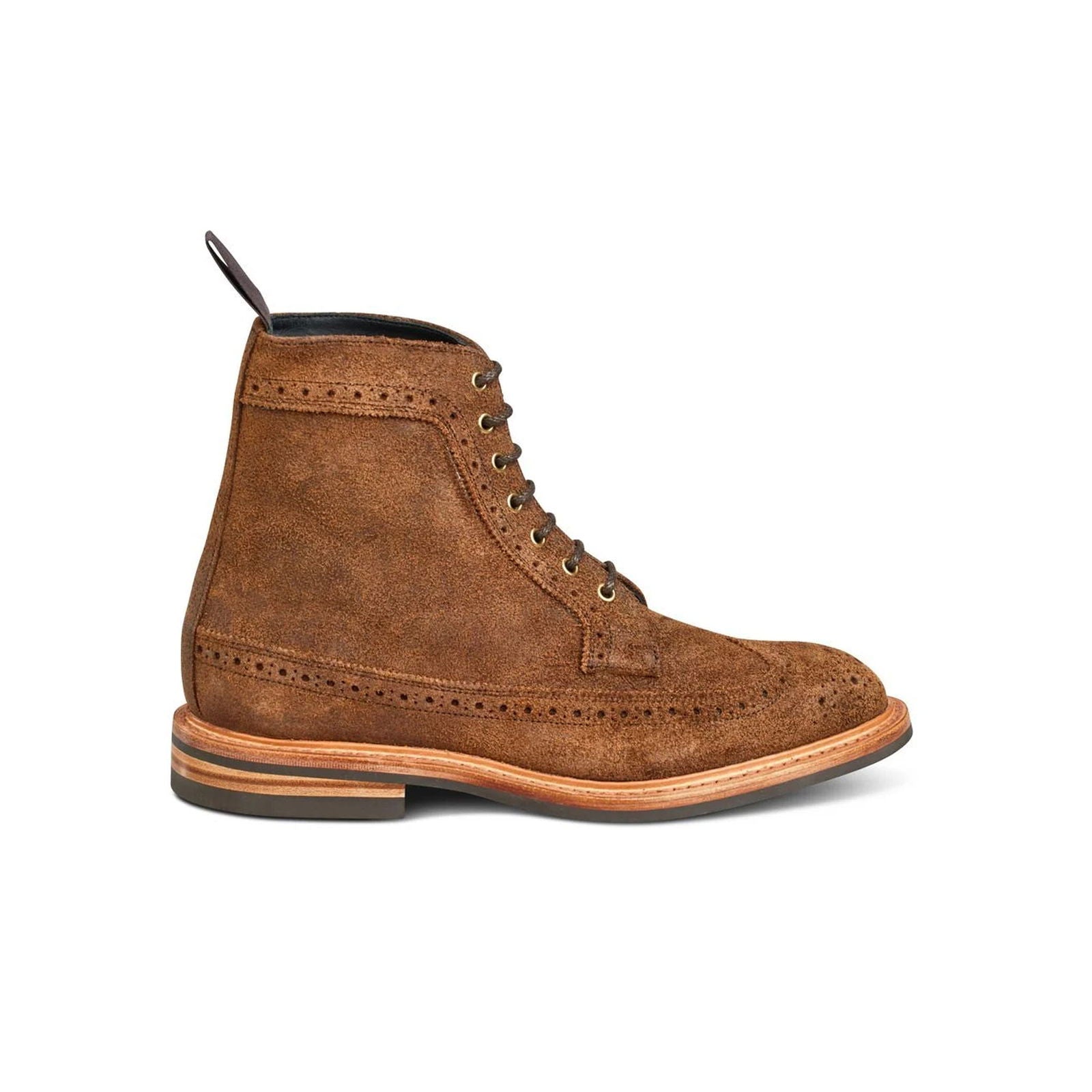 Simon Longwing Snuff Repello Suede - Milanese Leather