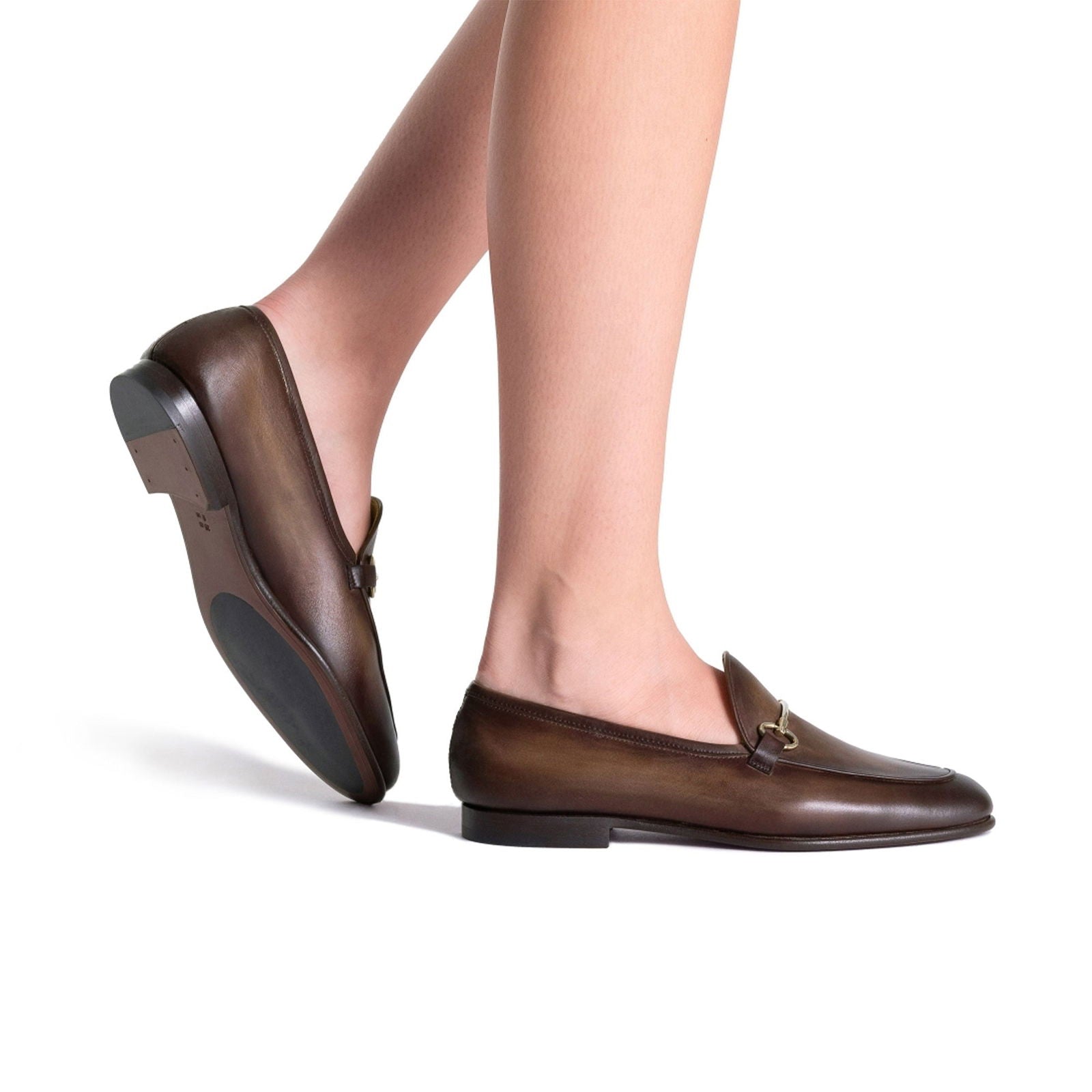 Stella Tabaco - Milanese Leather