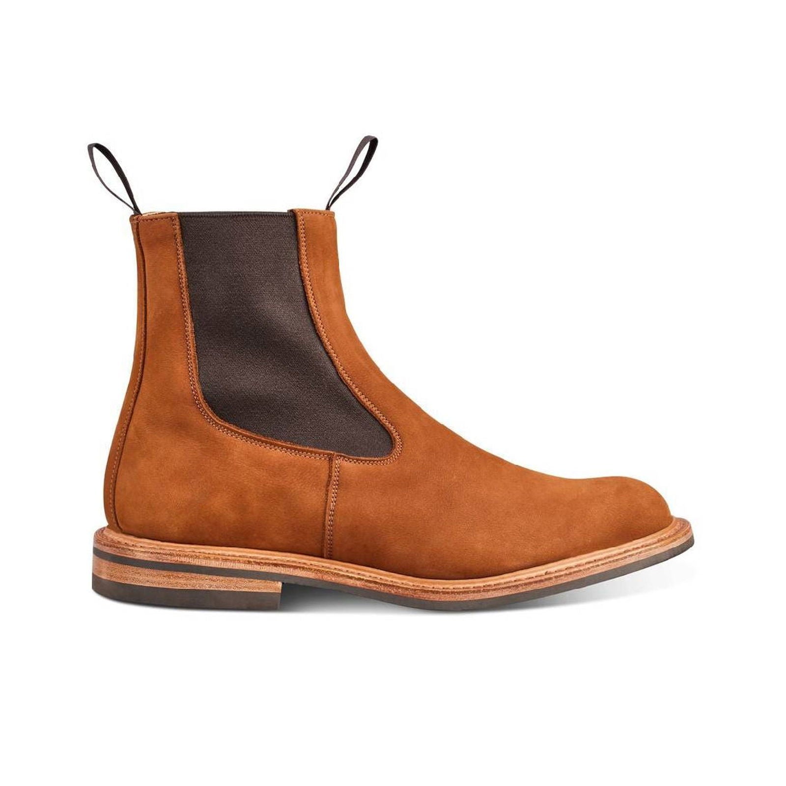 Stephen Chelsea Boot Whisky Hydro Nubuck - Milanese Leather