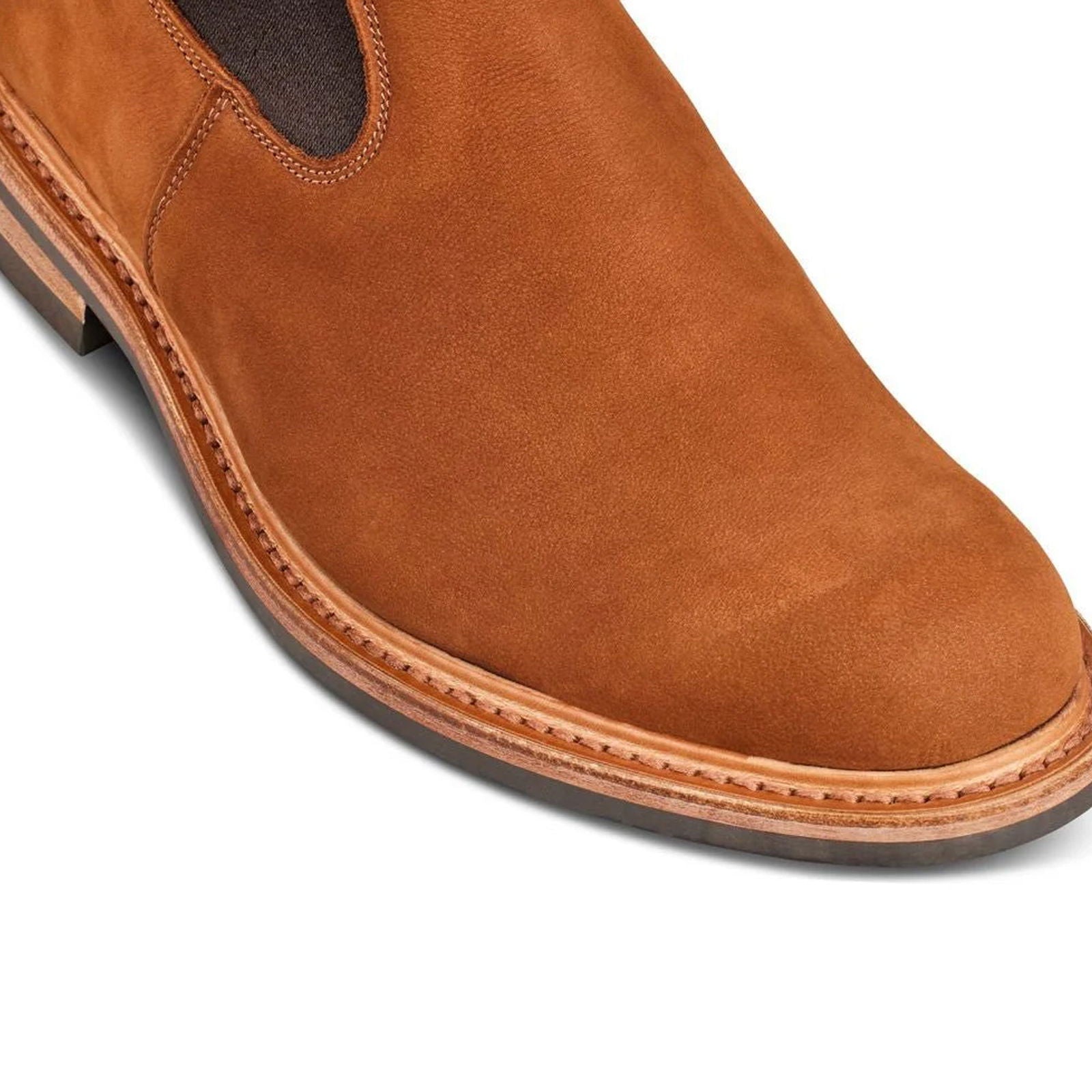 Stephen Chelsea Boot Whisky Hydro Nubuck - Milanese Leather