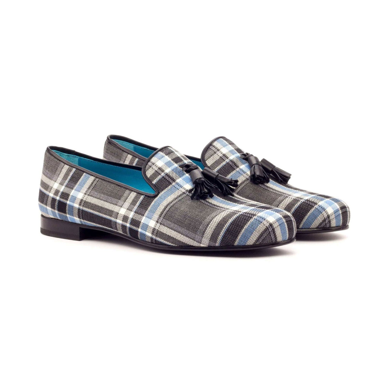 Albert Slippers CHEQUERS - Milanese Leather