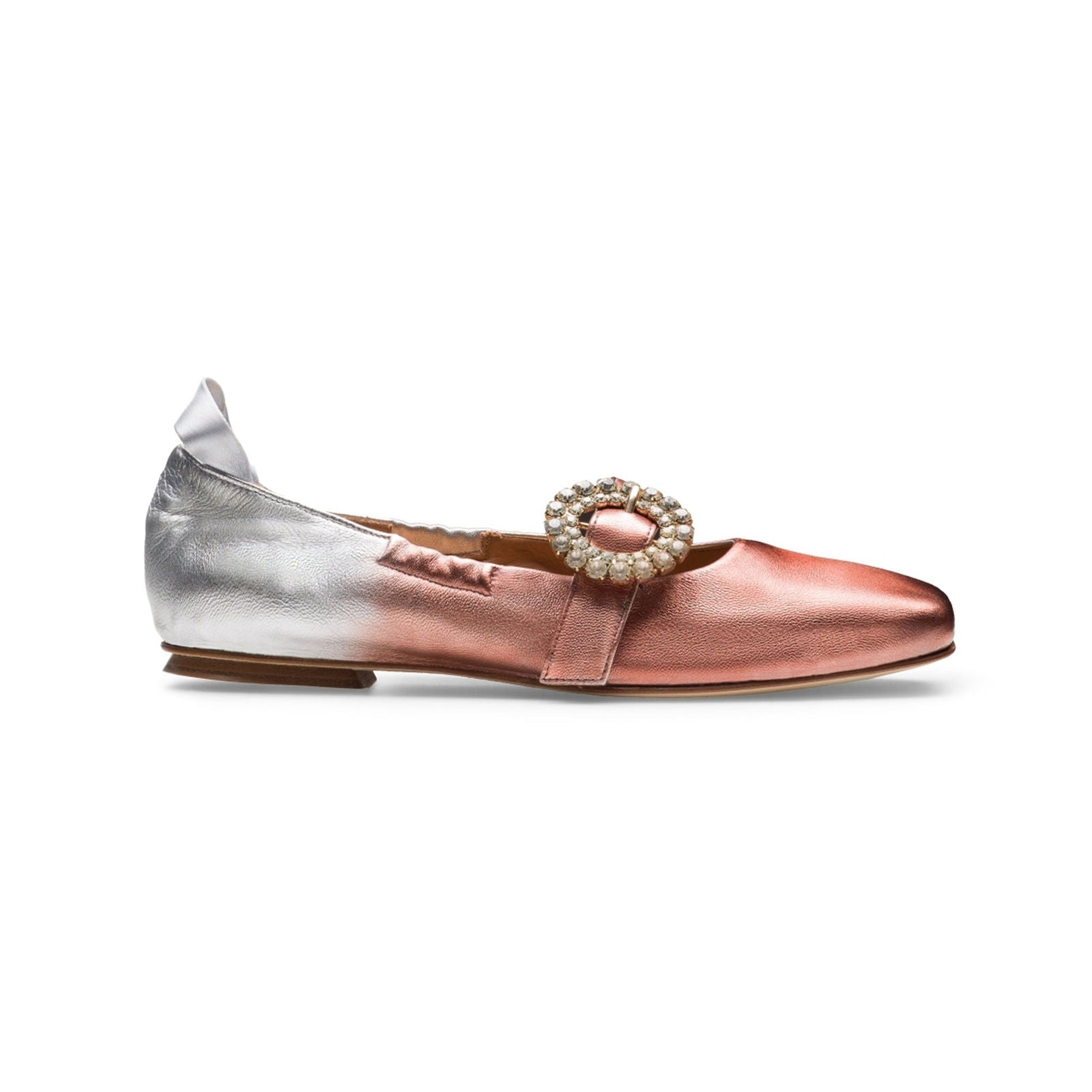 Avilia Aura Blush Silver - Milanese Leather