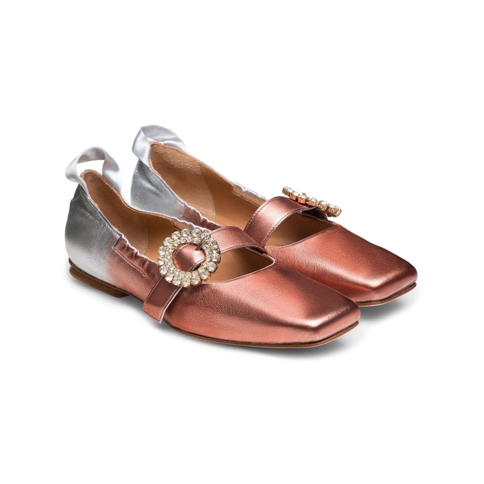 Avilia Aura Blush Silver - Milanese Leather